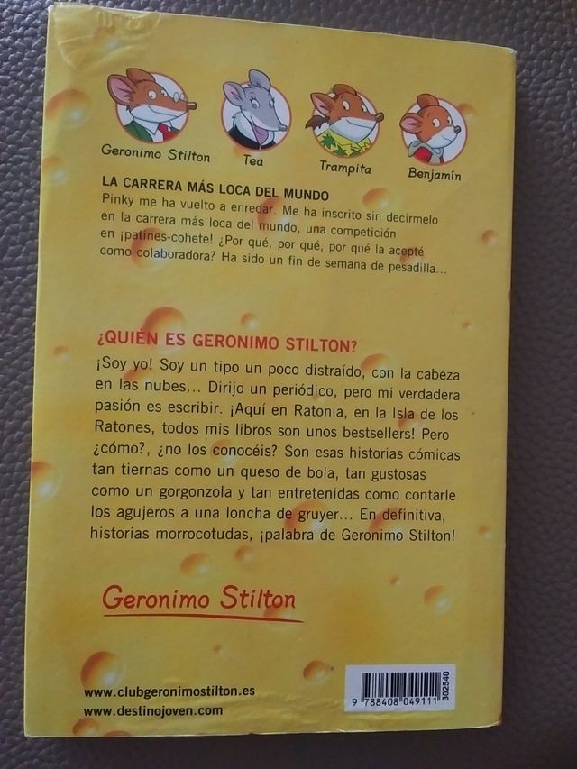 Vendo libro "La carrera más loca del mundo"