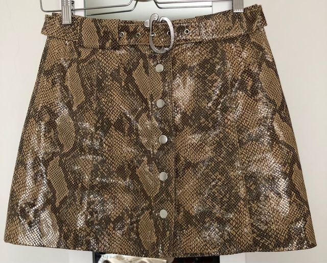 Falda animal print NUEVA CON ETIQUETA