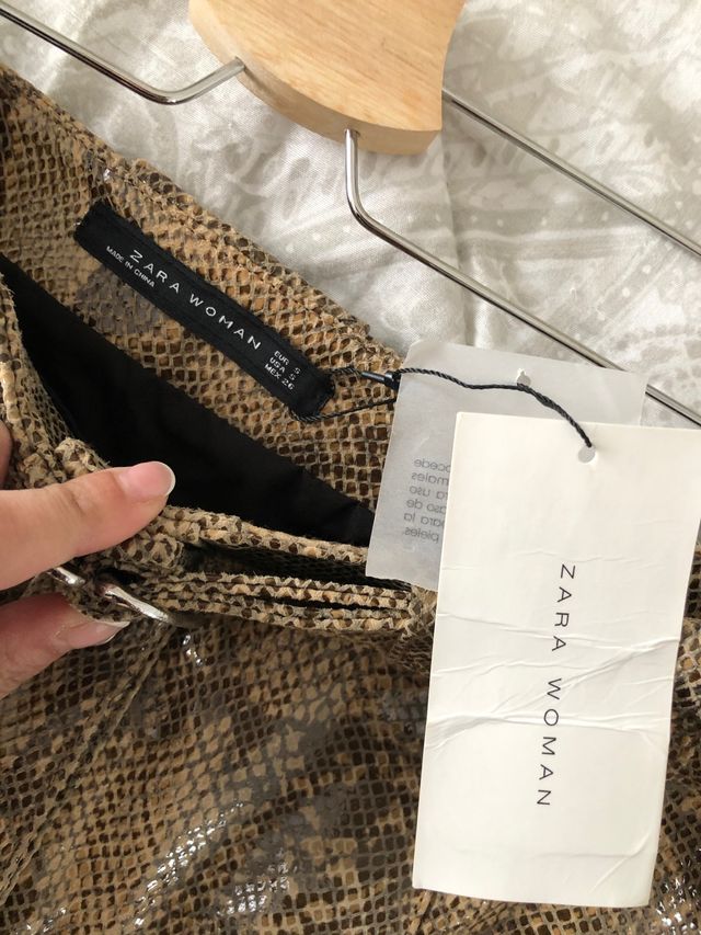 Falda animal print NUEVA CON ETIQUETA