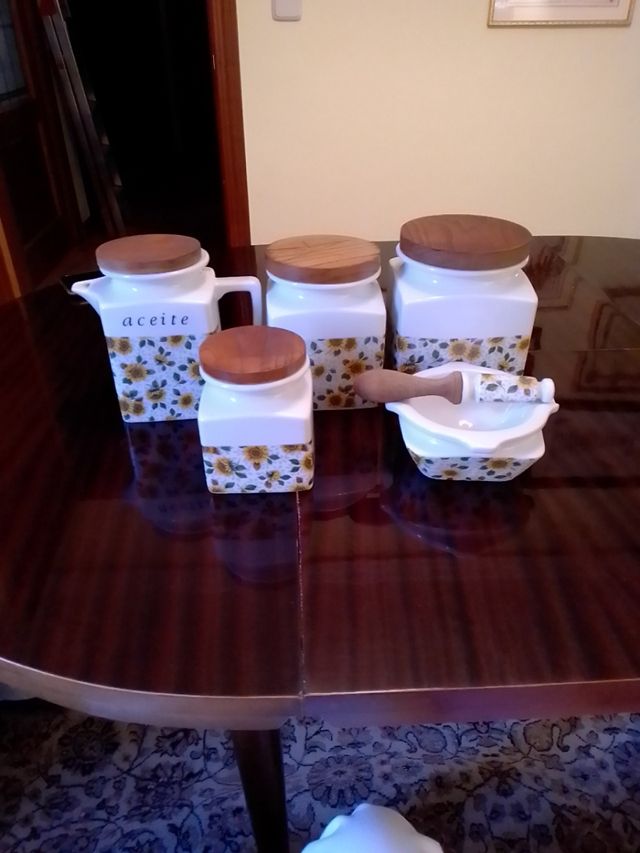 Juego de tarros de cocina