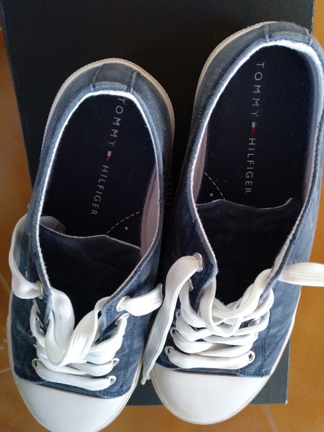 Zapatillas Tommy Hilfiger talla 36 con dos usos