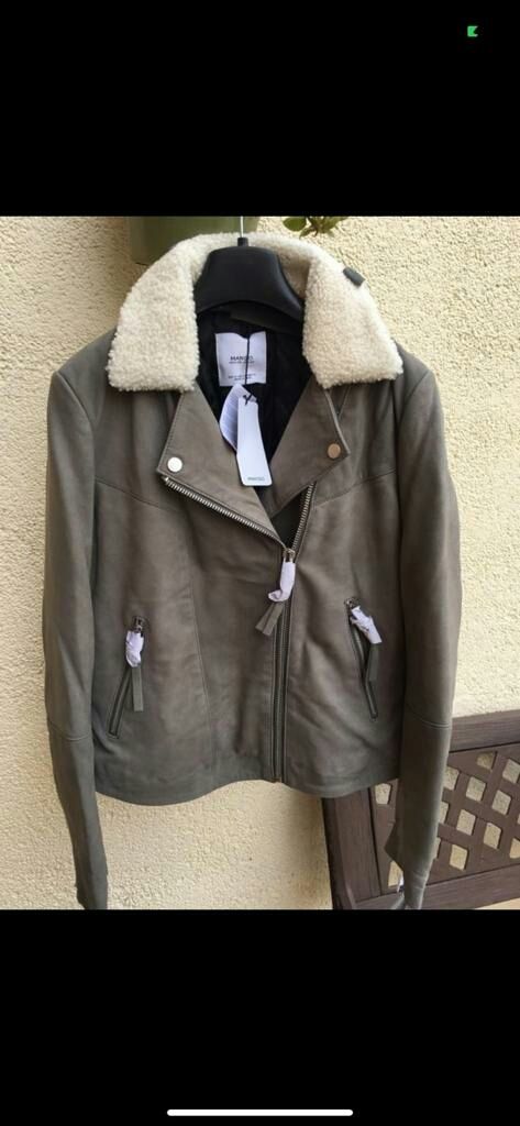 Cazadora piel Mango a estrenar!!!
