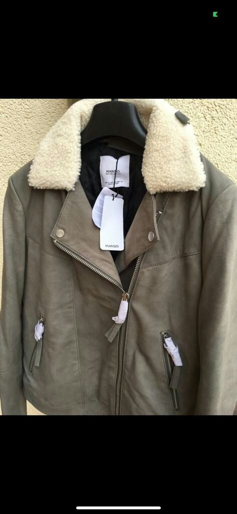 Cazadora piel Mango a estrenar!!!