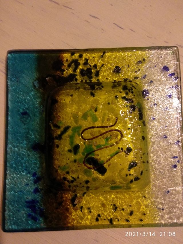 Plato multiusos (portavelas, portaobjetos, ...)