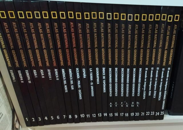 Enciclopedia Atlas National Geografic Tapa dura