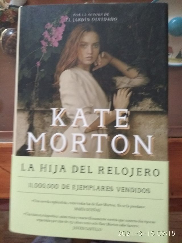 Libro "La hija del relojero"