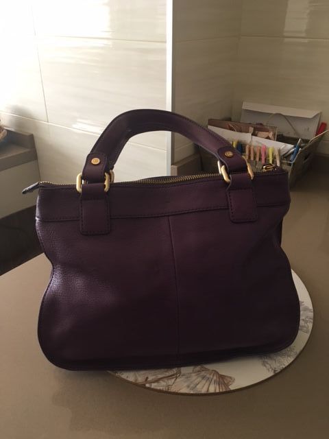 Bolso Pedro del Hierro morado de mano