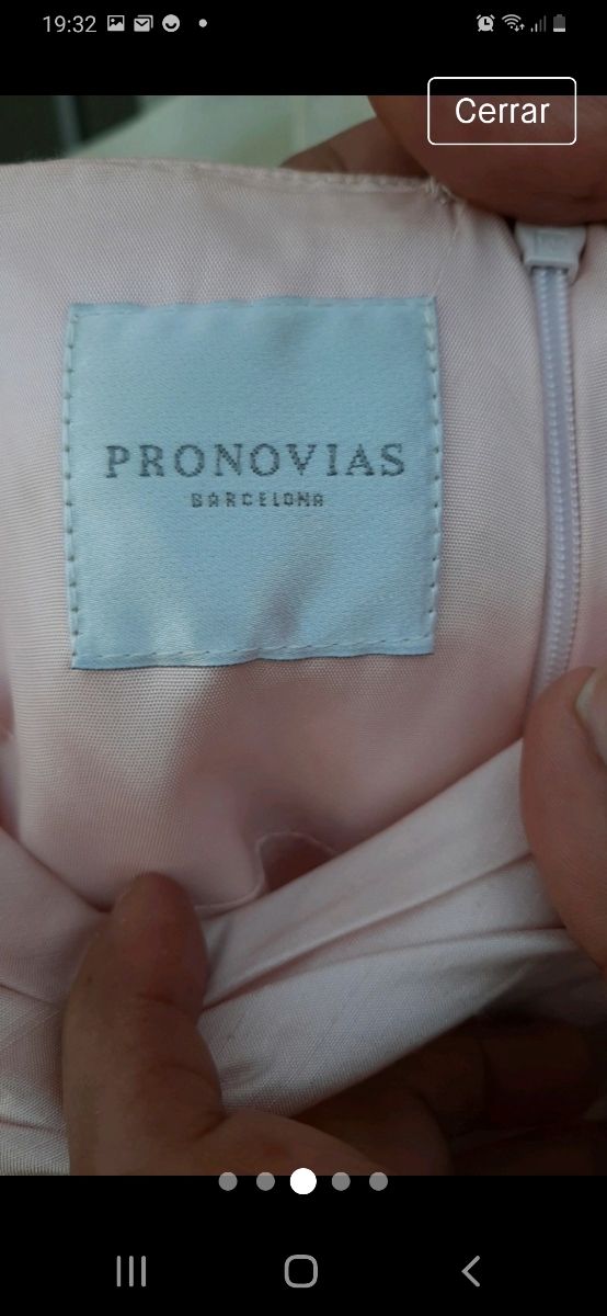 vestido eventos  de Pronovias