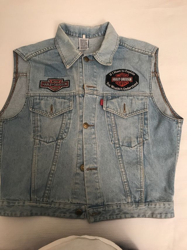 Chaleco tejano hombre