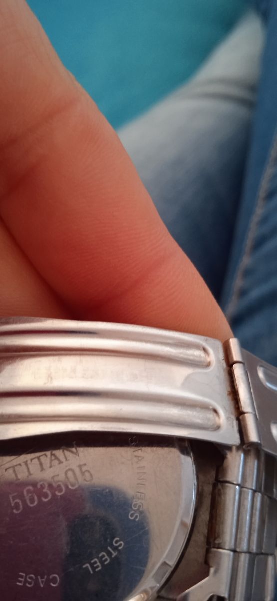 reloj vintage titán no negociable