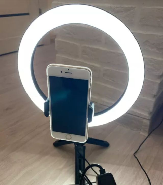Anillo luz led 26cm ¡NUEVO!