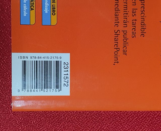 Manual Excel 2007 isbn 9788441521759