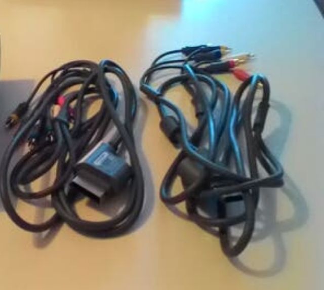 cables video componente Xbox 360