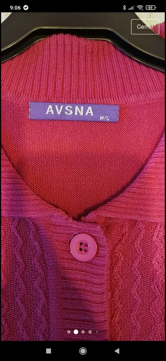 rebeca fucsia talla M