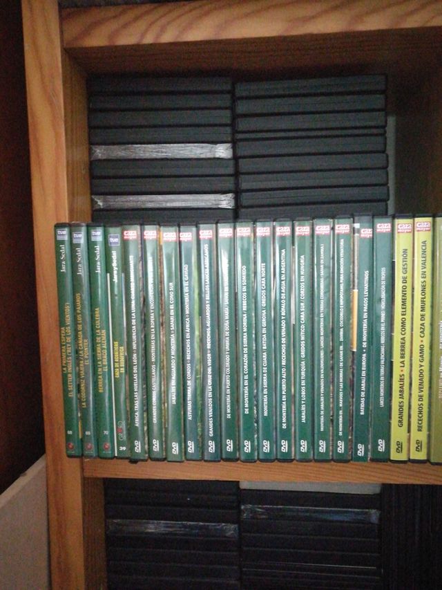 200 dvd de caza mayor y menor