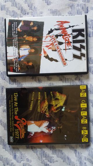 LOTE DVDS ROCK