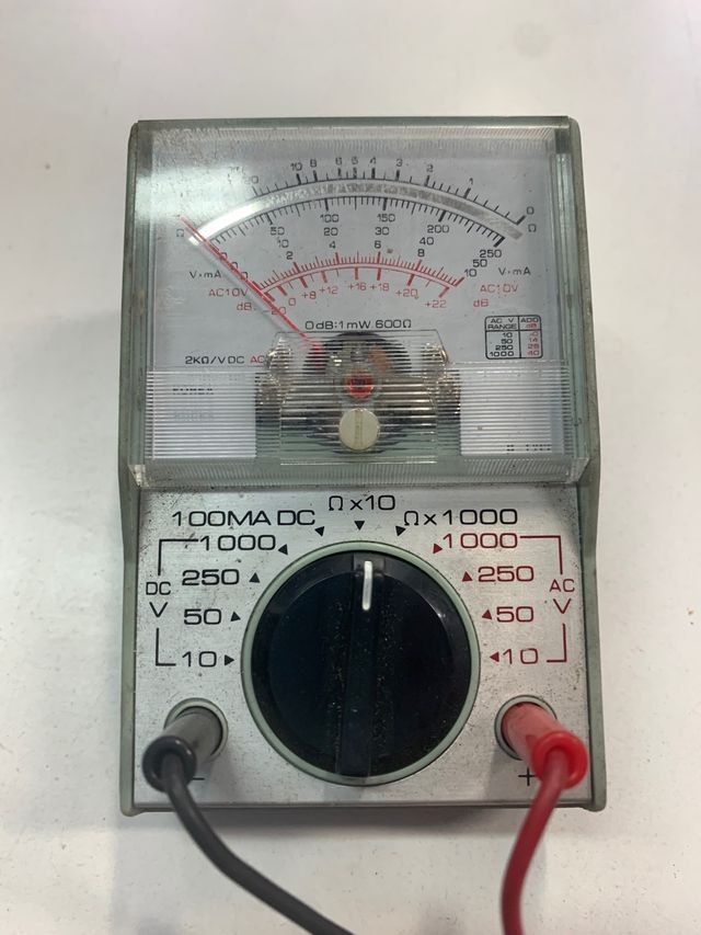 MULTIMETRO ANALÓGICO DE COLECCIÓN.