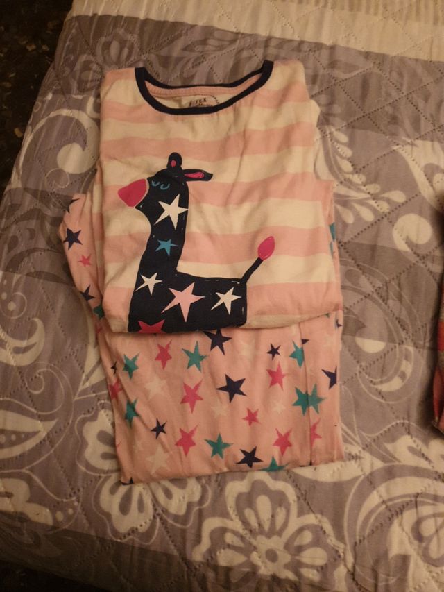 pijama de niña talla 11-12