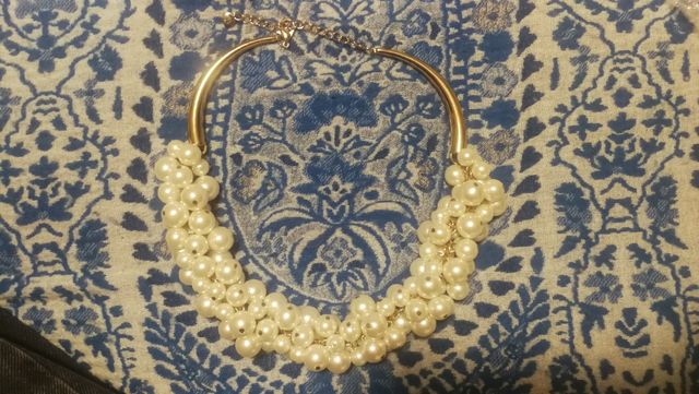 Collar tipo perlas