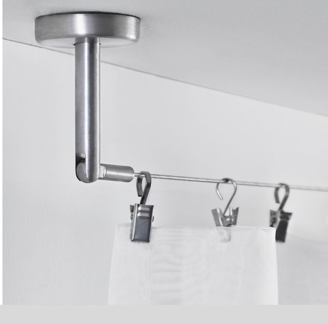 Barra alambre cortinas