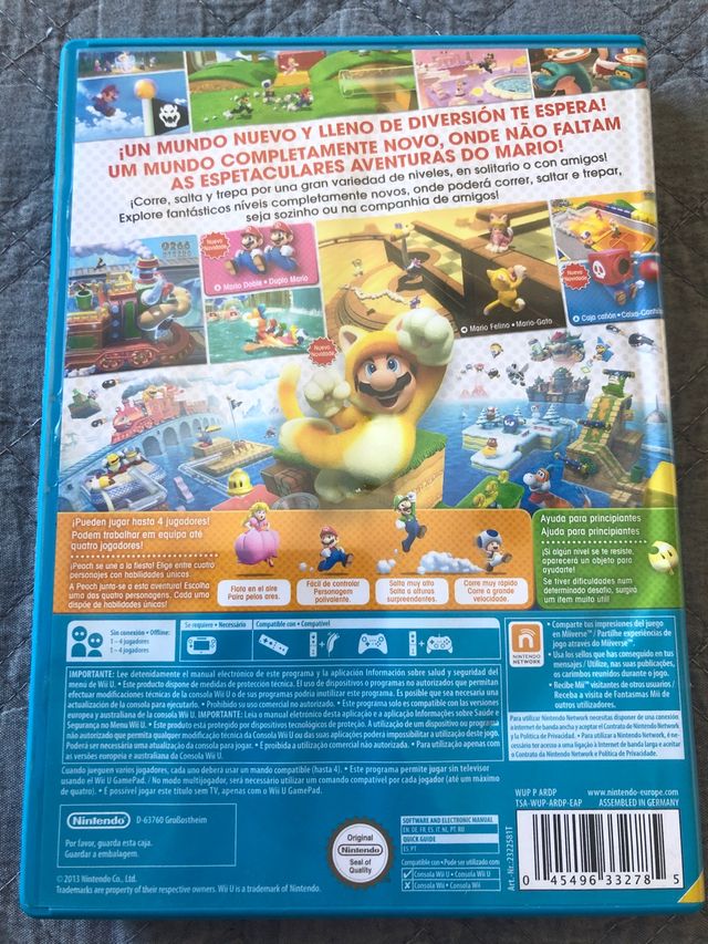 Super Mario 3d world wii u