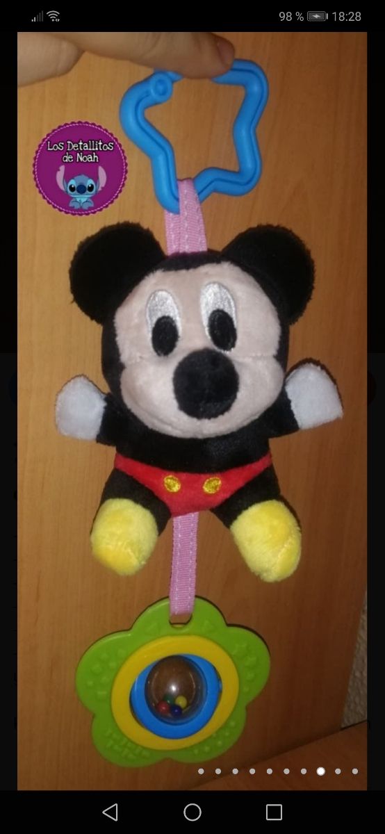 Sonajero-mordedor mickey