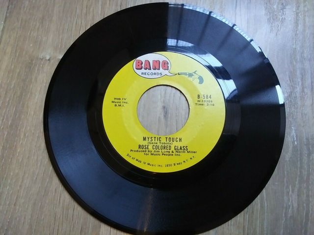 ROSE COLORED GLASS 7" SINGLE PSYCH FOLK USA 1971