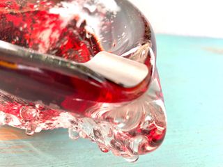 Cenicero vintage cristal Murano
