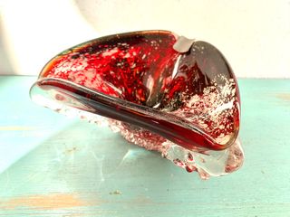 Cenicero vintage cristal Murano