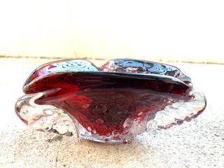 Cenicero vintage cristal Murano