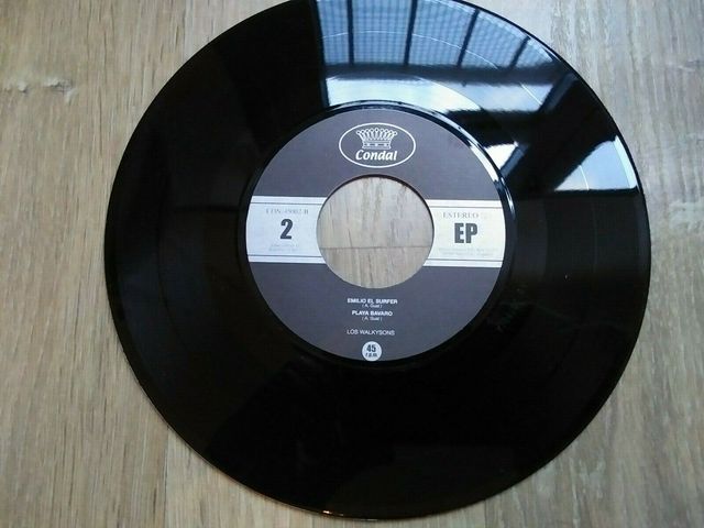 LOS WALKYSONS 7"EP SINGLE SURF ROCK BARCELONA 2003