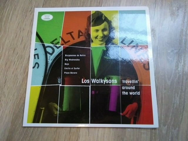 LOS WALKYSONS 7"EP SINGLE SURF ROCK BARCELONA 2003