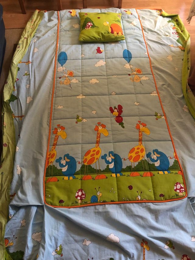 Edredón de cama para niño