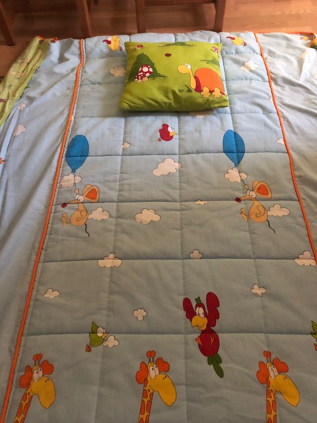 Edredón de cama para niño