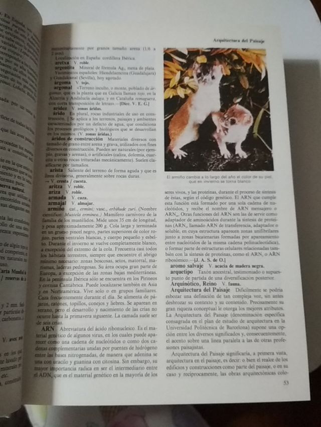 Diccionario de la naturaleza