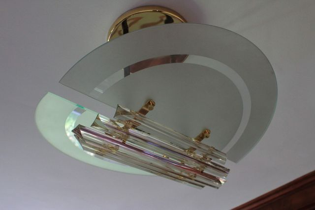 OFERTON Lámpara de cristal de salón