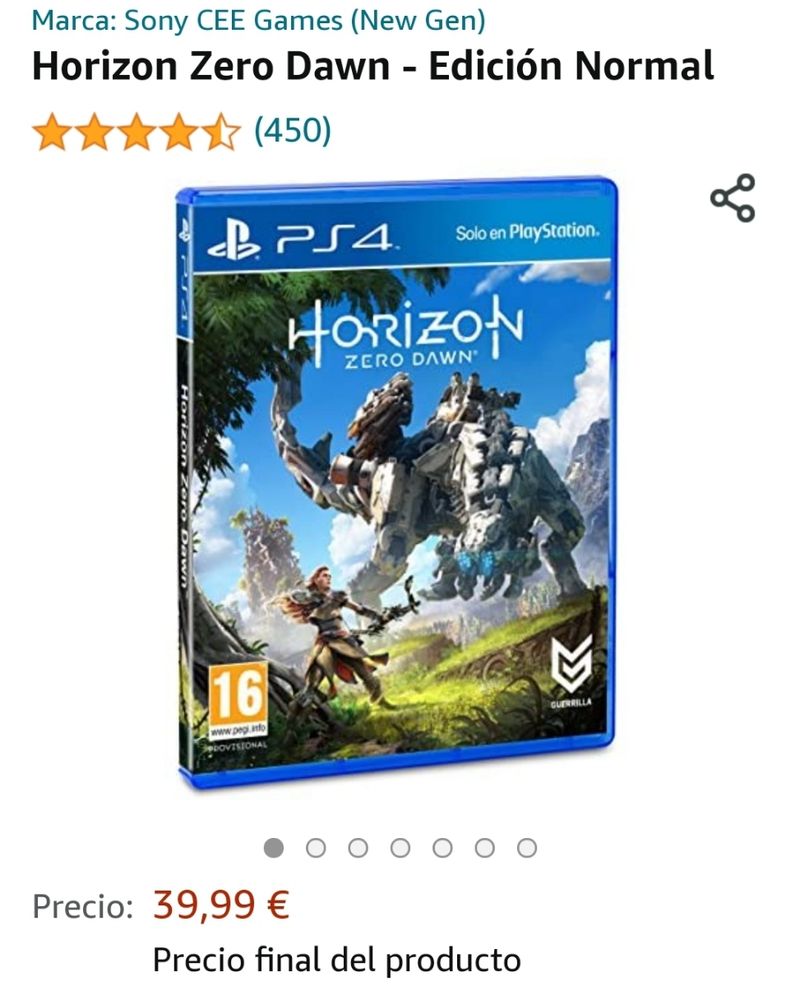 Imagen de Horizon Zero dawn