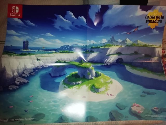 póster pokemon espada y escudo