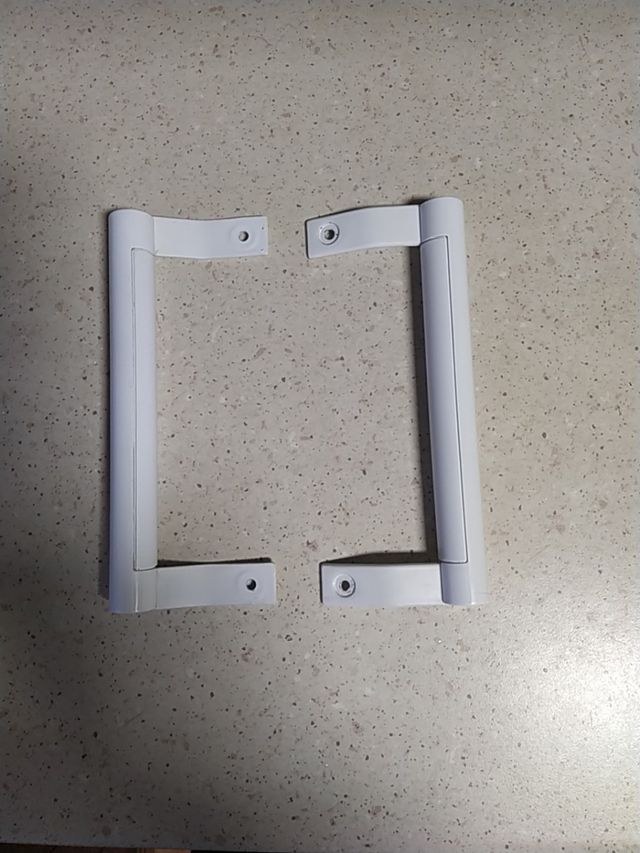 Tiradores aluminio blanco