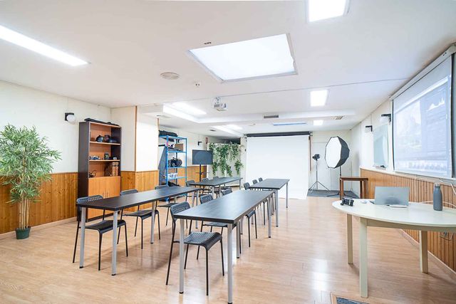 Estudio de fotografía y aula