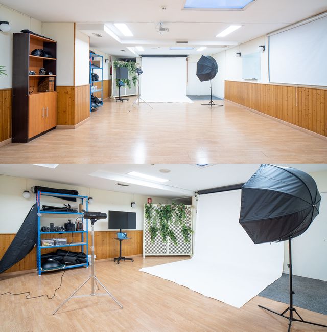 Estudio de fotografía y aula