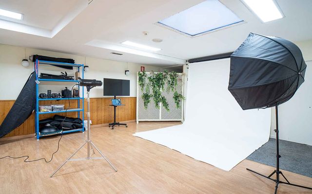 Estudio de fotografía y aula