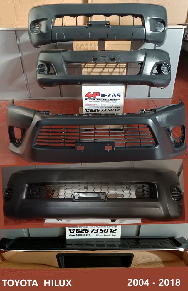 TOYOTA HILUX 2.5D*  CAPOS ALETAS REJILLAS PUERTAS