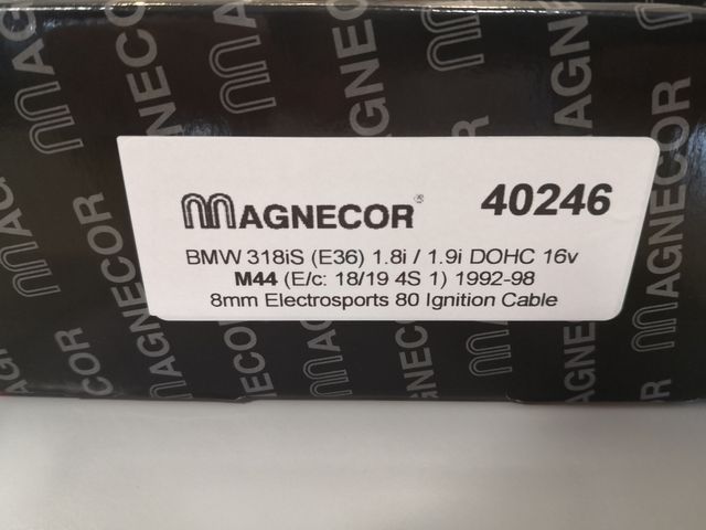 BMW E36 318Is 1.8i/1.9i CABLES BUJIAS MAGNECOR