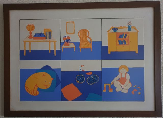 Litografía de Cristina Navarro