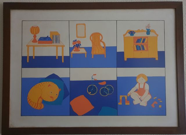 Litografía de Cristina Navarro