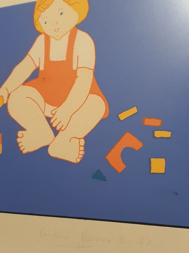 Litografía de Cristina Navarro