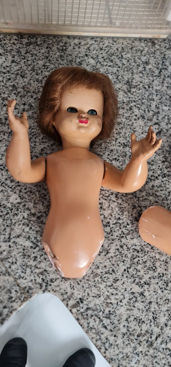 Muñeca antigua años 50.