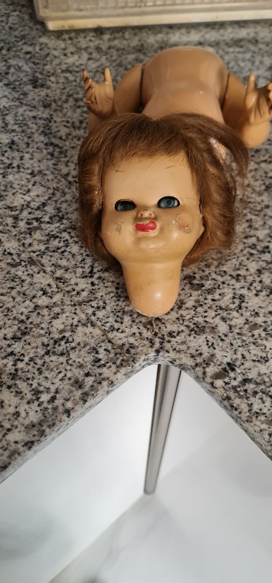 Muñeca antigua años 50.