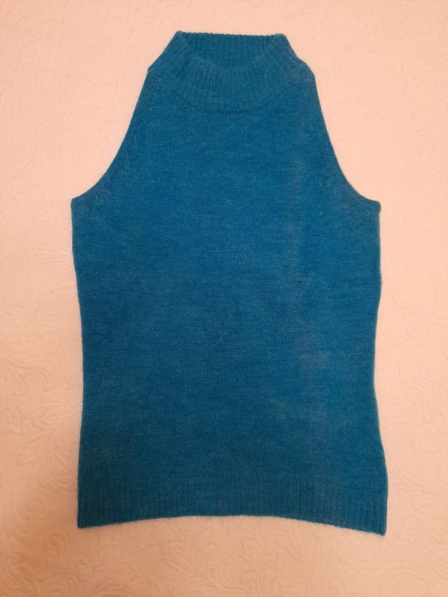 Jersey angora A ESTRENAR sin mangas